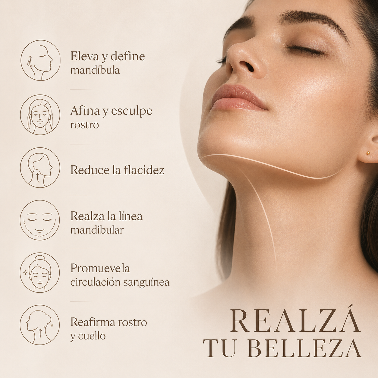 Mascarilla facial lifting nueva versi&oacute;n